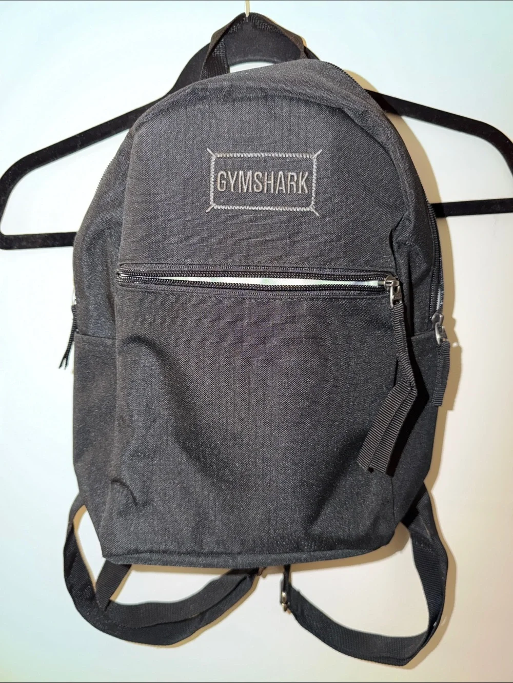 Gymshark Black Compact Everyday Backpack